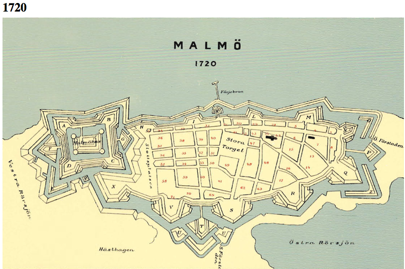 GE 7, Malmökartor